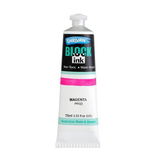 Derivan Block Ink Magenta 75ml - Click Image to Close